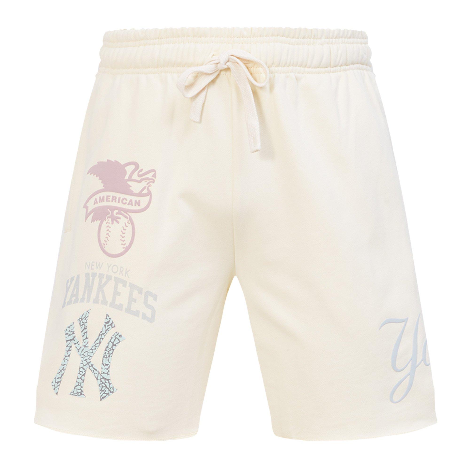 Pro Standard New York Yankees Spring Pack Shorts - Cream - OFF-WHITE